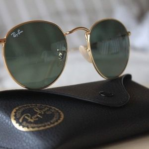 ❄️Authentic New Ray Ban Round 3447 Sunglasses ❄️